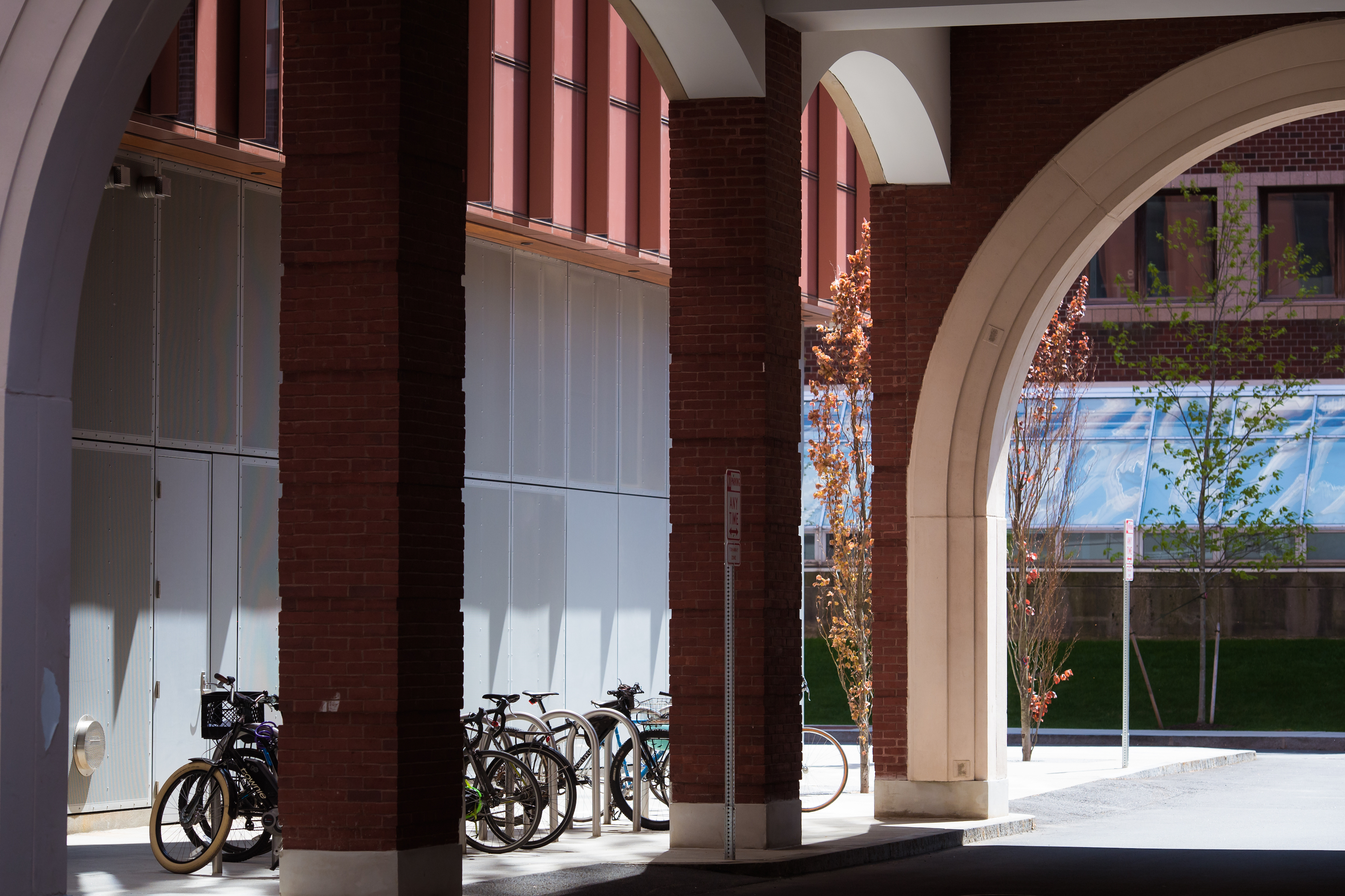 Archway on MIT campus